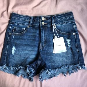 KanCan High Rise Jean Shorts